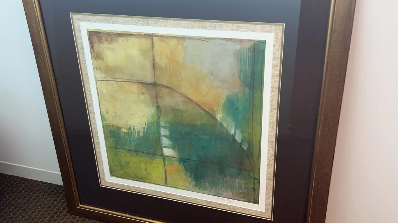 Hand Signed & Numbered Giclee Print by Jennifer Goldberger, (238/950), Conservation Glass