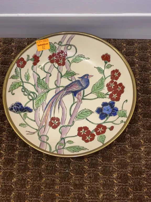 Decorative Asian Bird Plate