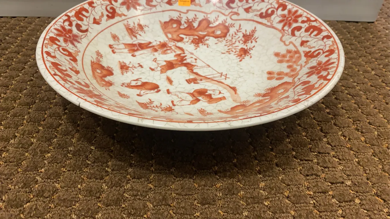 Vintage Chinese Porcelain Plate