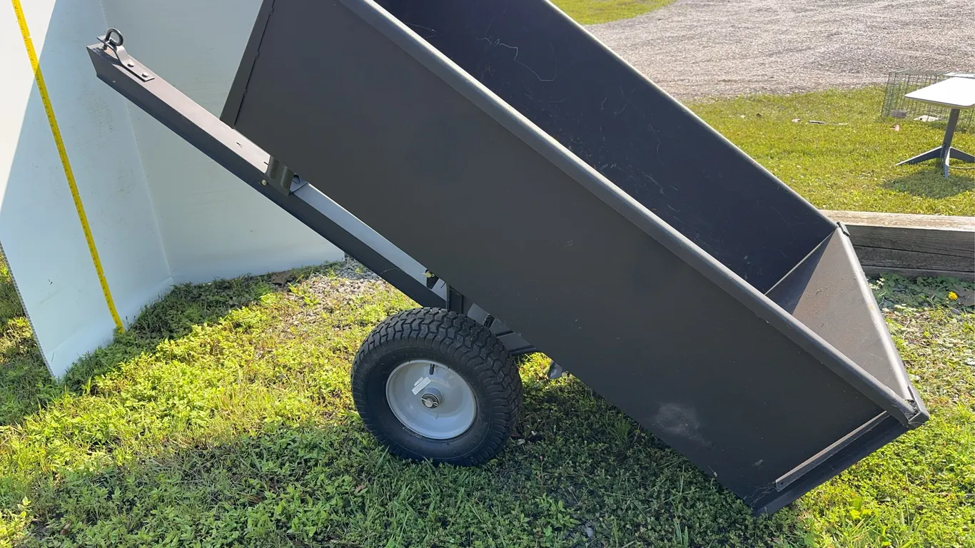 GroundWork Metal Dump Cart