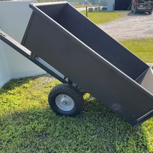 GroundWork Metal Dump Cart