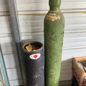 Oxygen and Acetylene Tanks, with Leads
