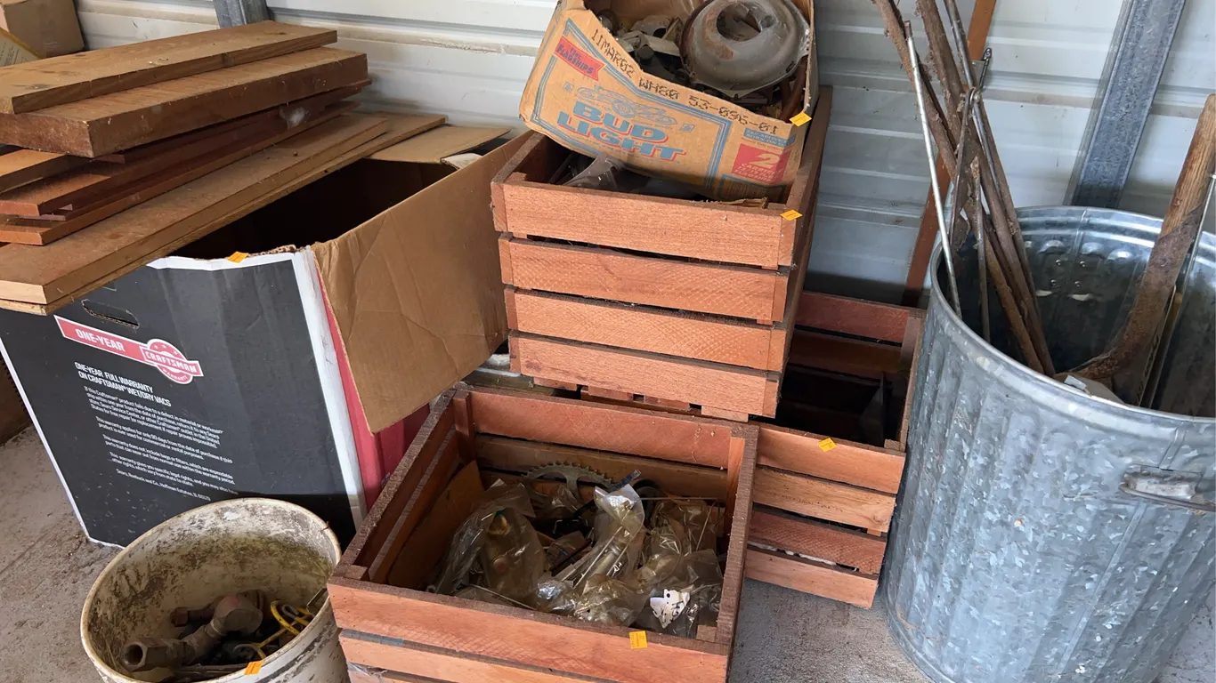 Assortment of Scrap, Hardware, Misc. Parts/Tools