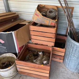 Assortment of Scrap, Hardware, Misc. Parts/Tools