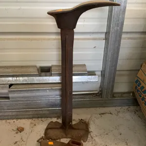 Vintage Shoe Last and Anvil