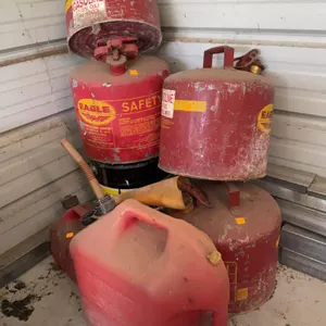 Assortment of Gas Cans