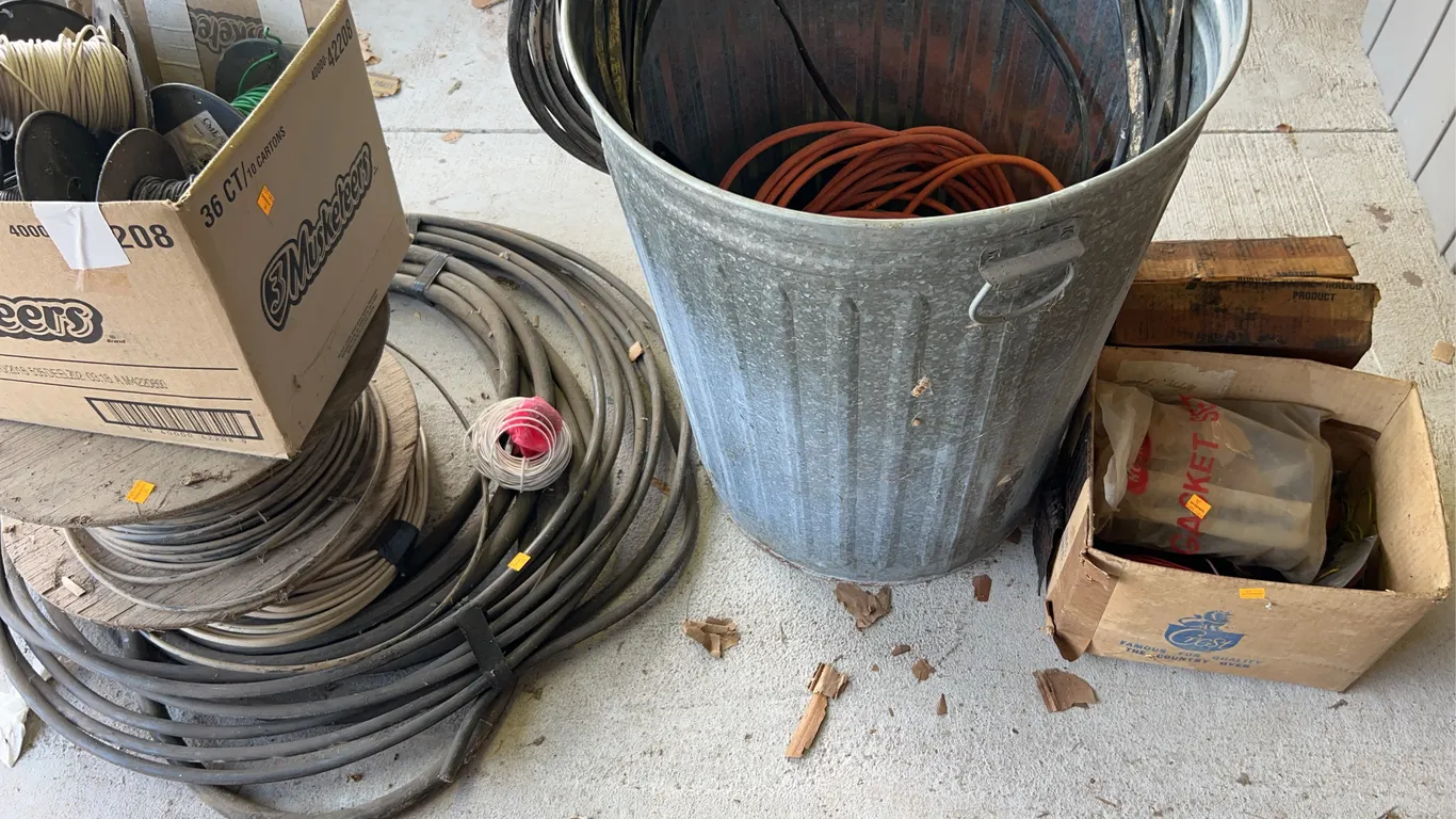 Large Assortment of Wire