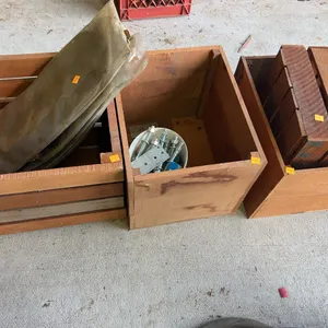 Wooden Crates, Hardware, Manifold Gaskets