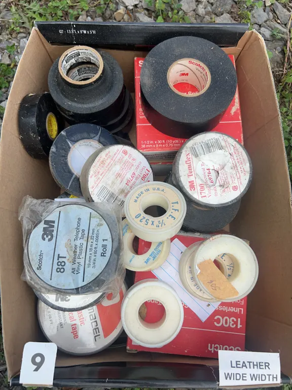 Assorted Rolls of Electrical Tape
