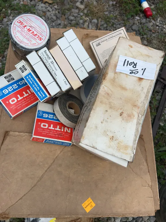 Assorted Rolls of Electrical Tape