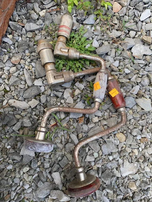 Vintage hand drills