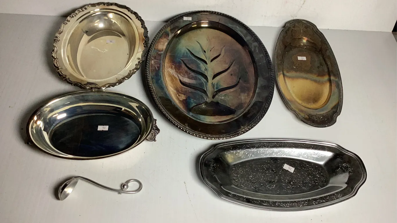 Assortment of Silver Plated Items