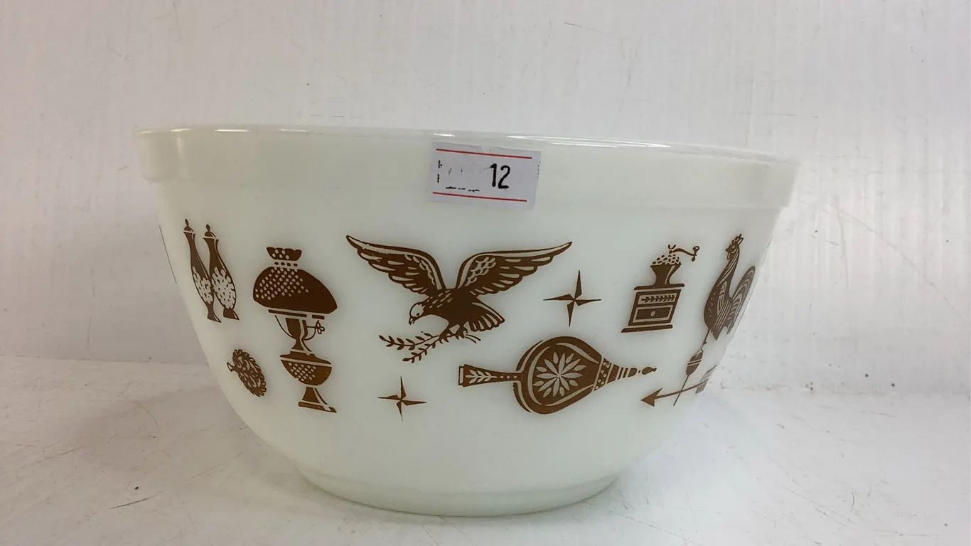 Vintage Pyrex Early American Pattern Mixing Bowl