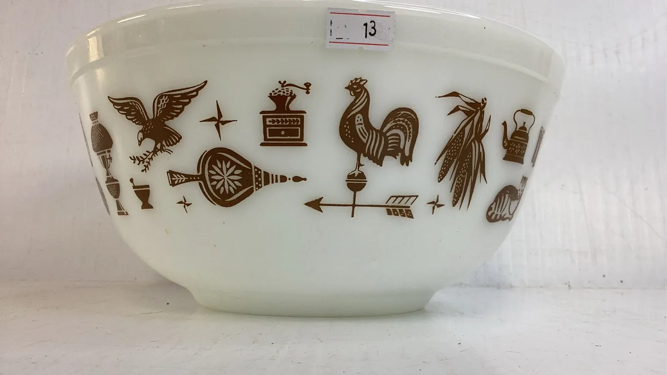 Vintage Pyrex Early American Pattern Mixing Bowl