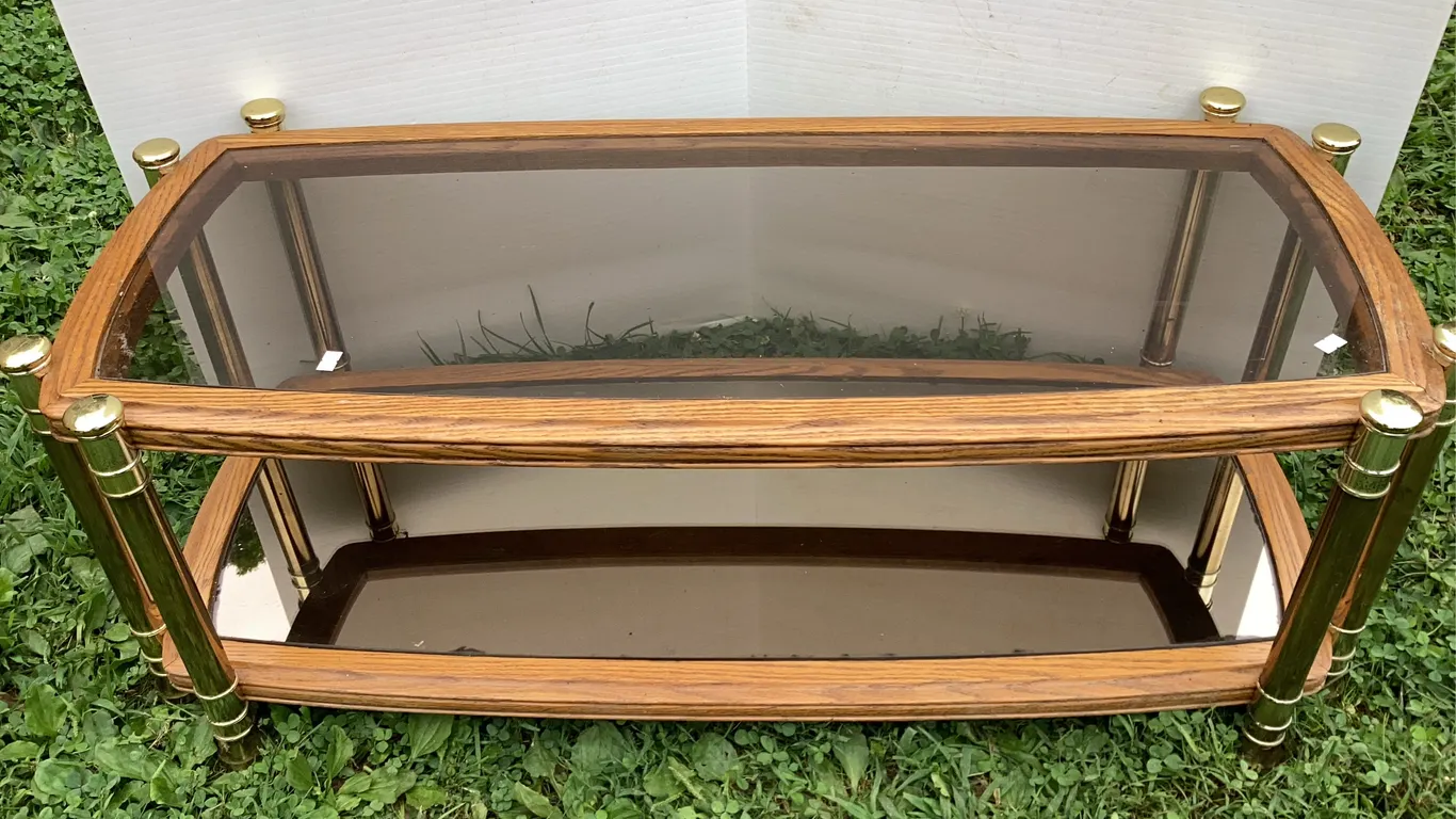 Glass Top Coffee Table