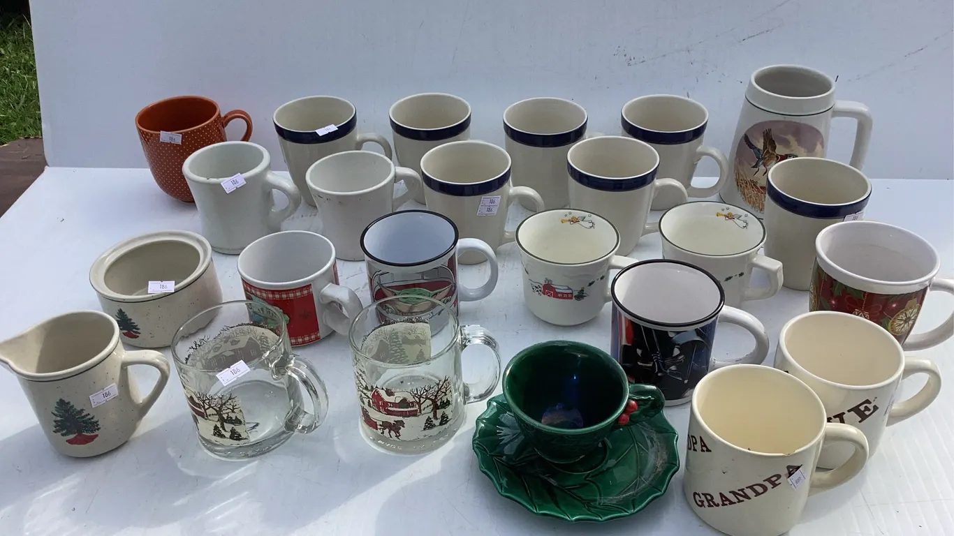 Assortment of Coffee Mugs