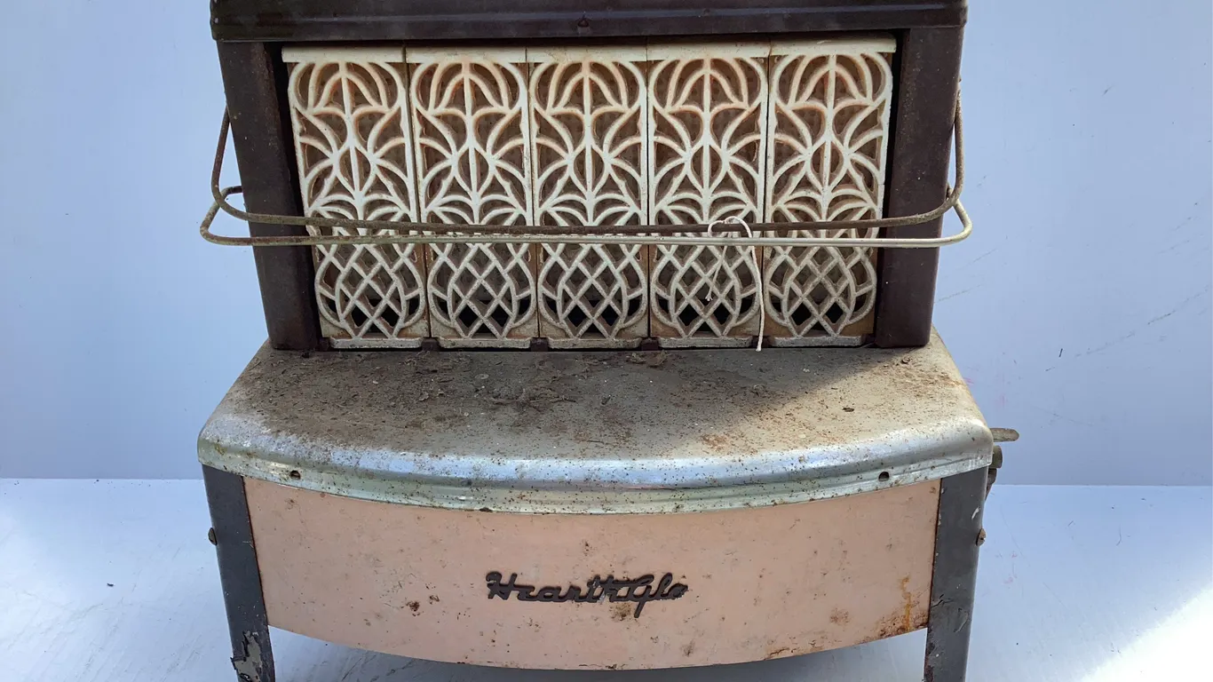 Vintage Gas Heat Stove