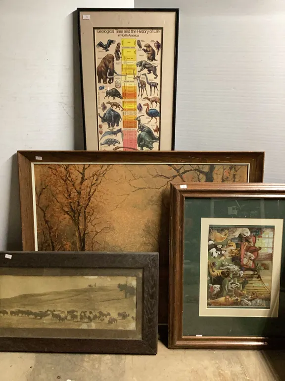 4 Framed Prints