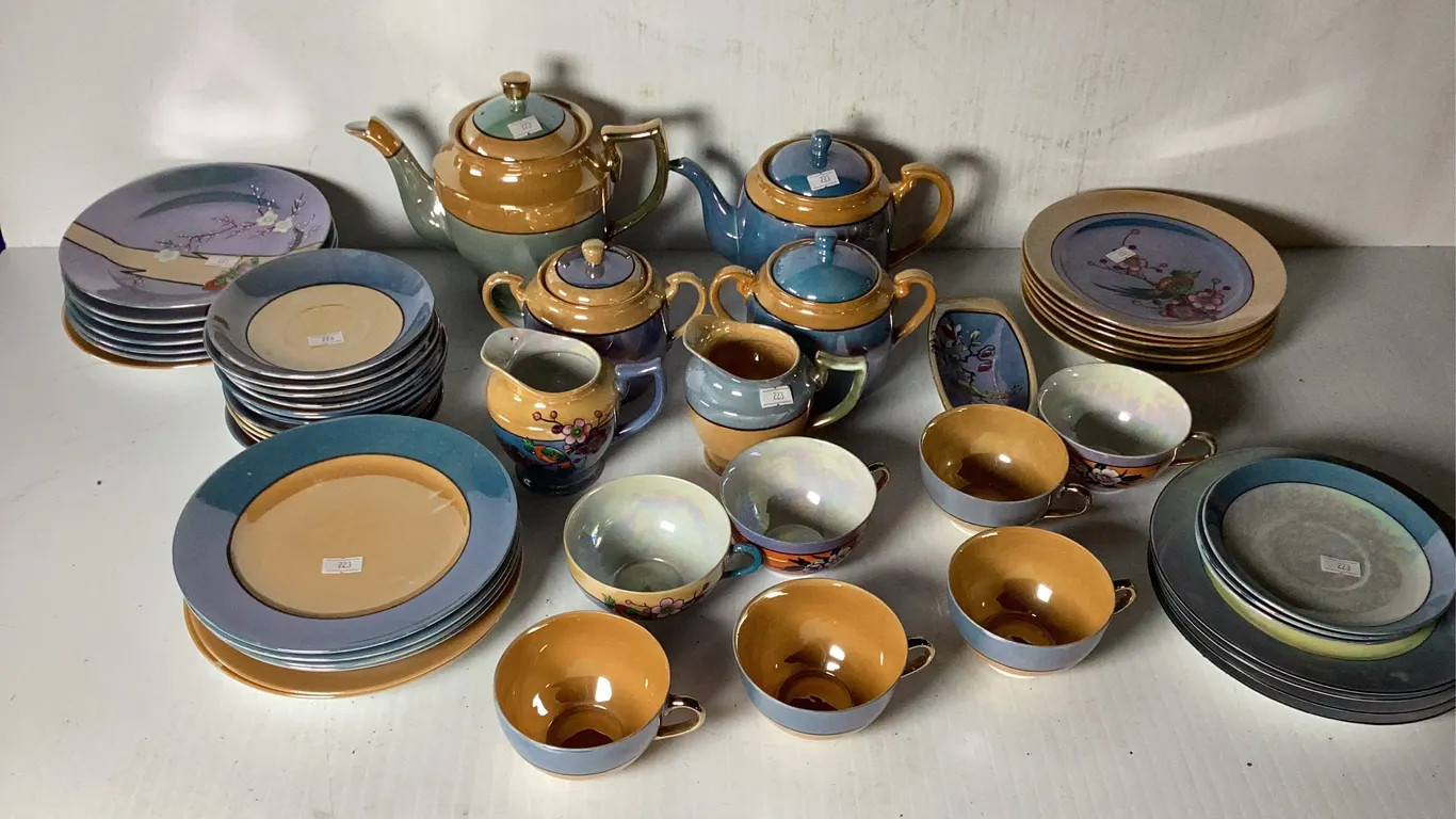 Large Lusterware China Collection