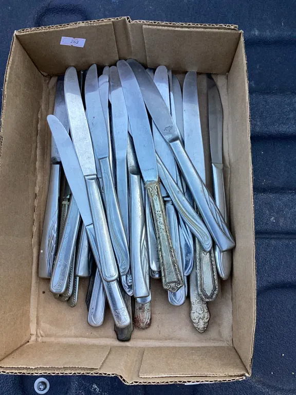 Assortment of Stainless Steel Knives
