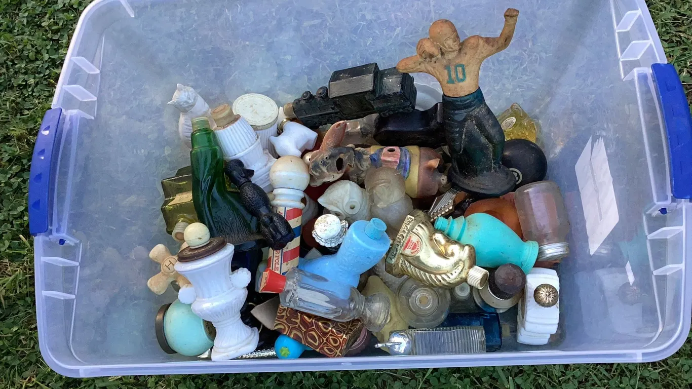 Variety of Vintage AVON Bottles