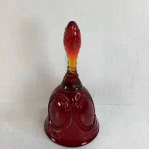 Fenton Ruby Red Amberina Glass Bell