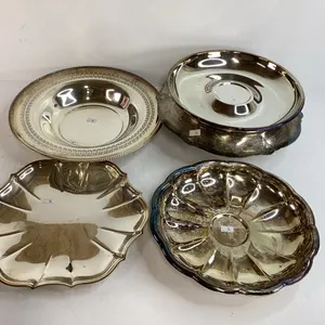 5 Silver Plated Bowls and Serving Trays