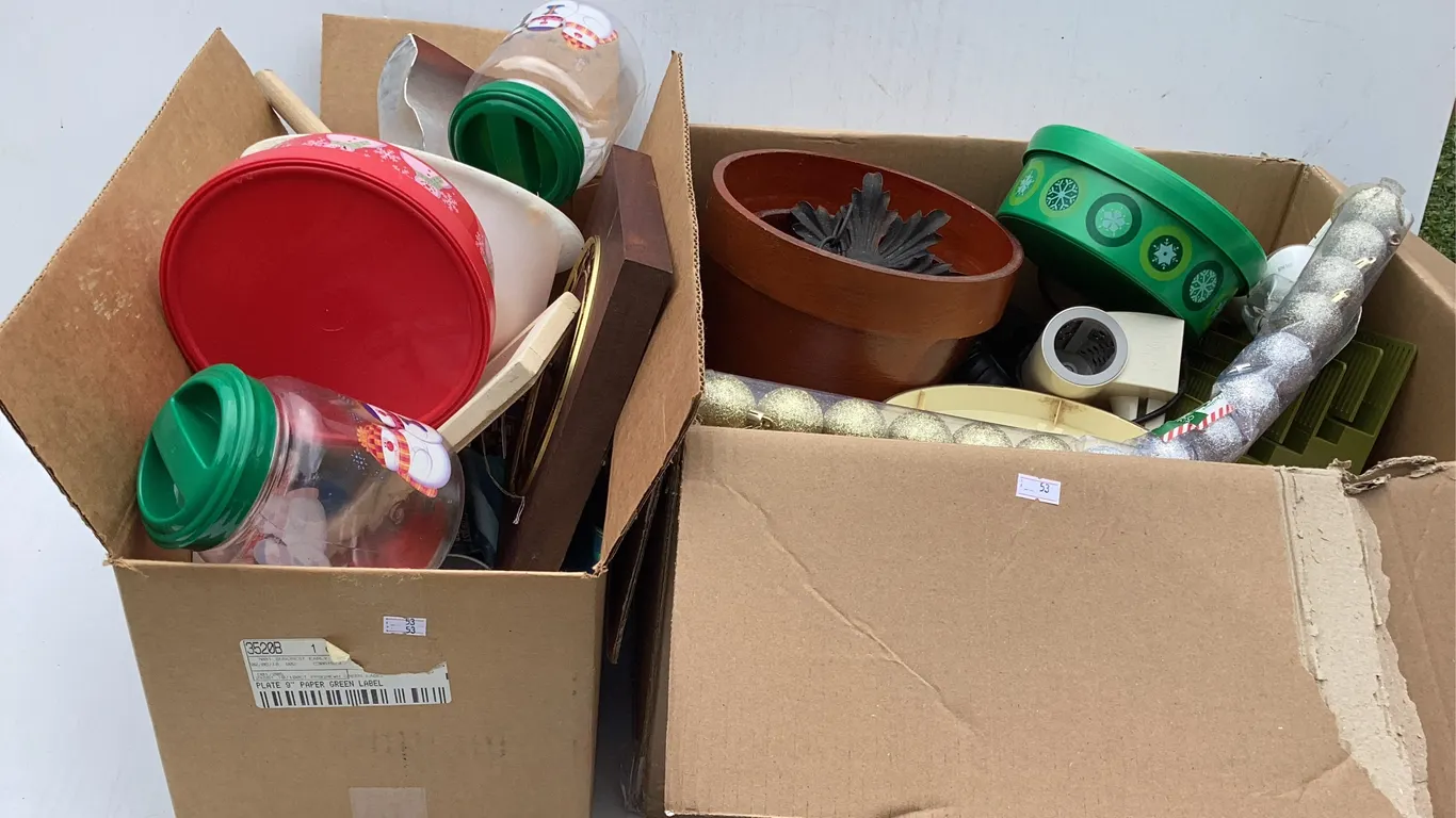 2 Boxes of Misc.