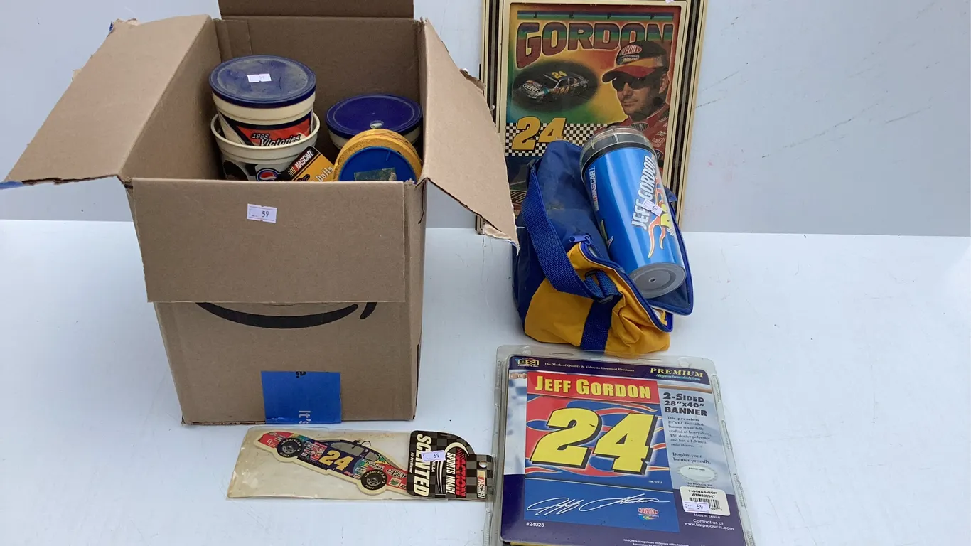 Assortment of NASCAR Collectibles
