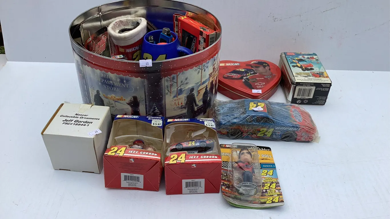 Assortment of NASCAR Collectibles