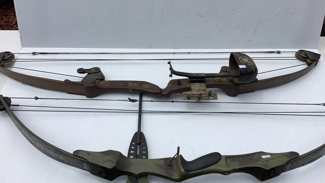 (2) Compound Bows