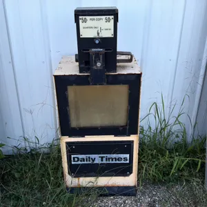 Newspaper Vending Machine with Daily Times Branding and 50
 Mechanism