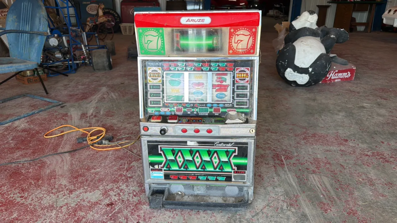 Aruze Continental Slot Machine, 3-Reel, Big Chance 419 B Type