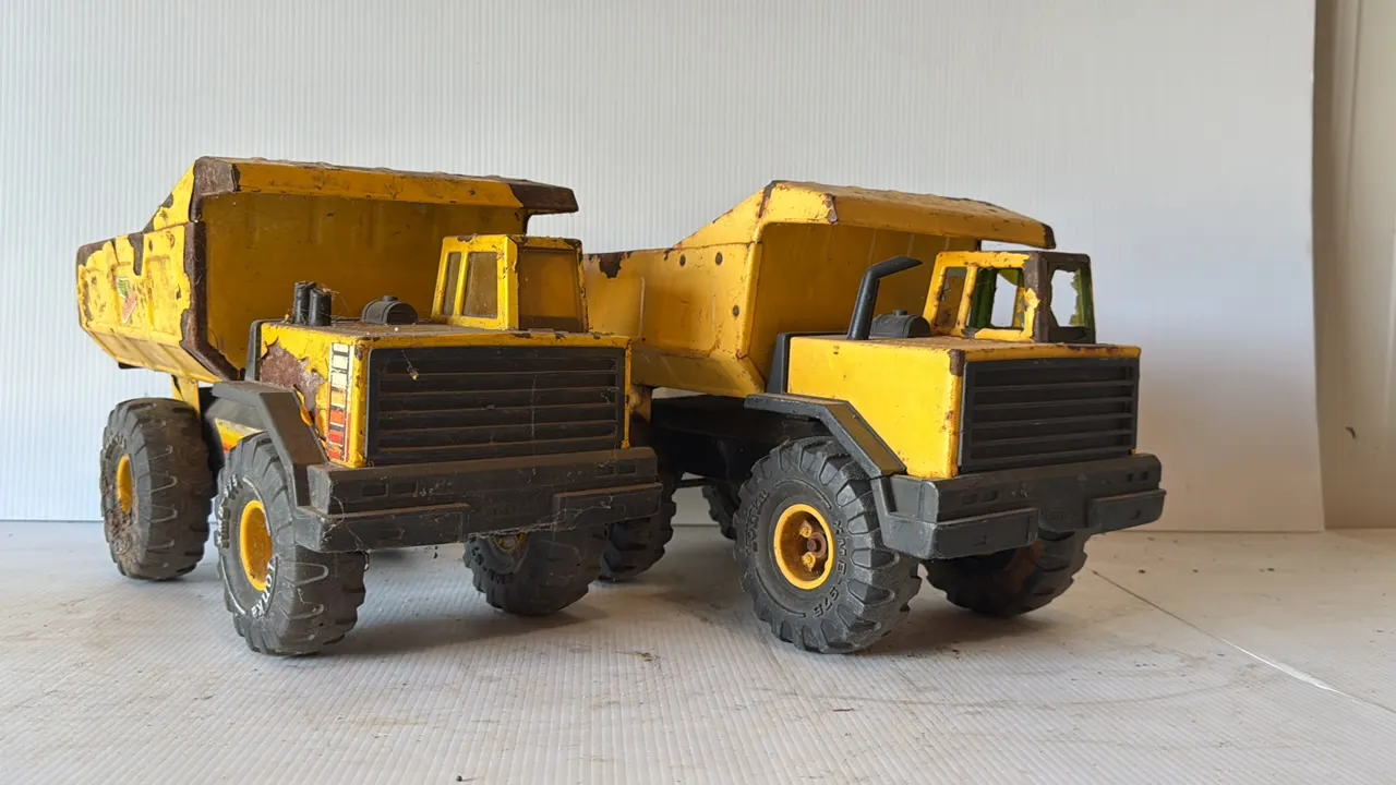 Pair of Tonka Dump Trucks