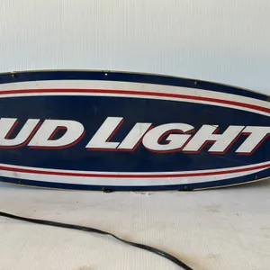 Bud Light Oval Illuminated Sign