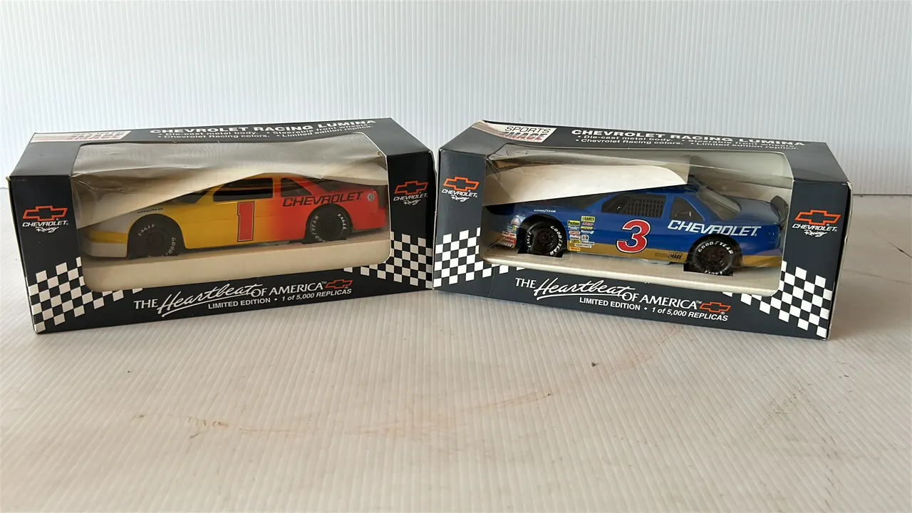 Chevrolet Racing Lumina Model Cars, Limited Edition Replicas (2)