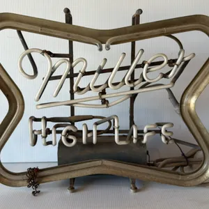 Vintage Miller High Life Neon Sign