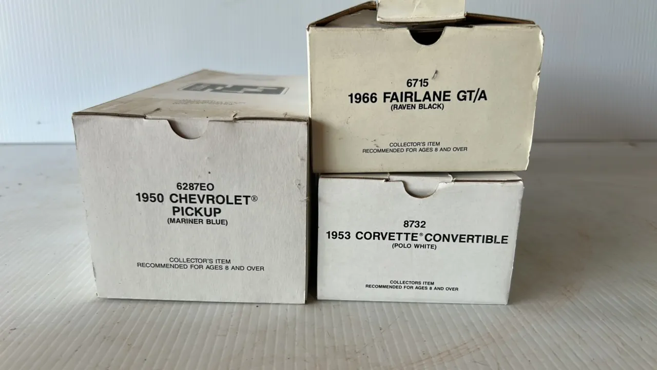 3 AMT ERTL Vehicles