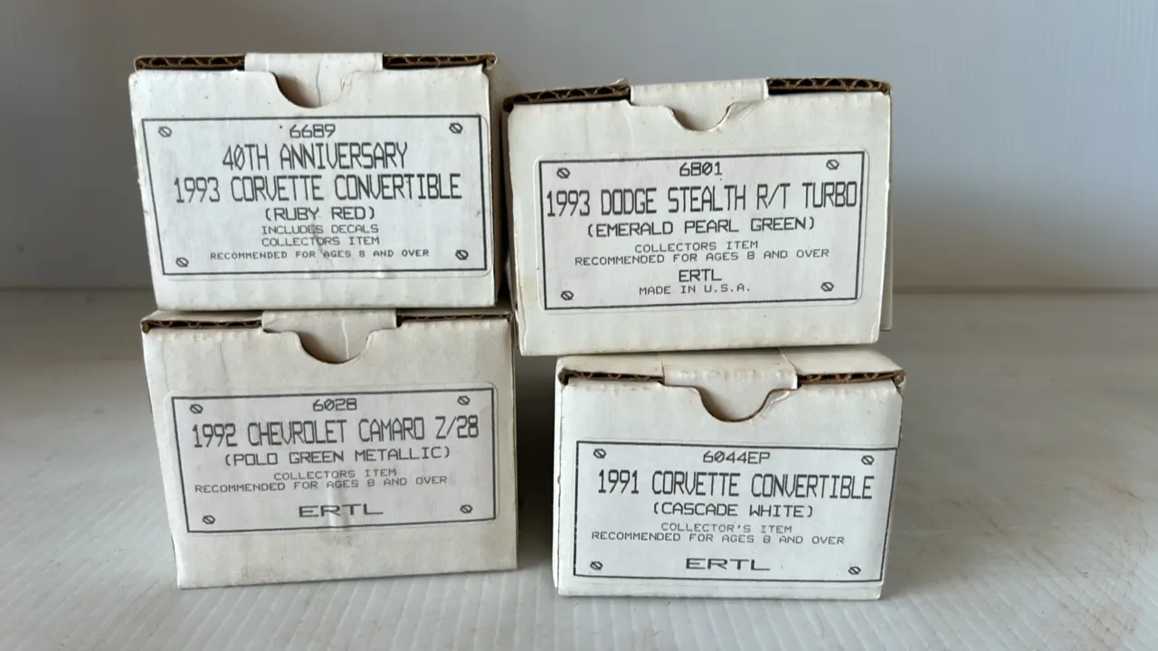 4 AMT ERTL Vehicles