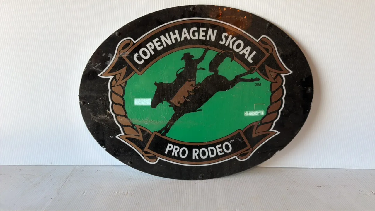 Copenhagen Skol Pro Rodeo Advertising Sign