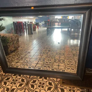 Large Framed Wall Mirror