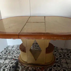 Wooden Oval Top Heavy Table