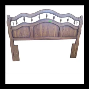 QUEEN BED WITH SERTA MATTRESS (wooden headboard)