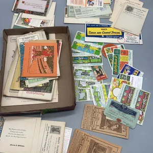VINTAGE EPHEMERA- some local