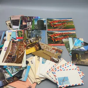 ASSORTED POSTCARDS & SOUVENIR BOOKS