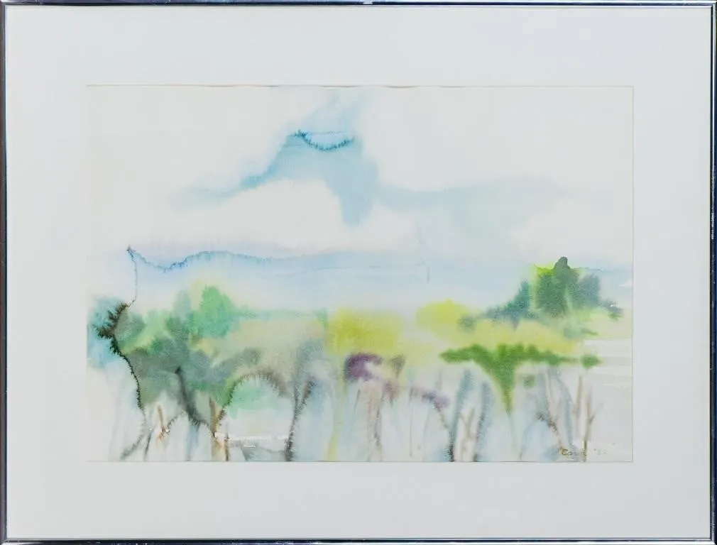 CAROL M. GAUGHAN "MEXICO" WATERCOLOUR