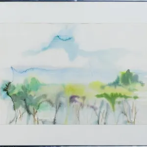 CAROL M. GAUGHAN "MEXICO" WATERCOLOUR