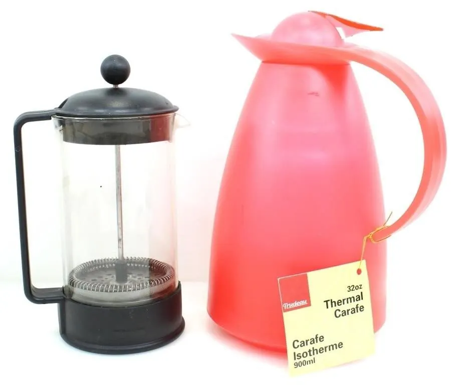 BODUM FRENCH PRESS & TRUDEAU 900ML THERMAL CARAFE