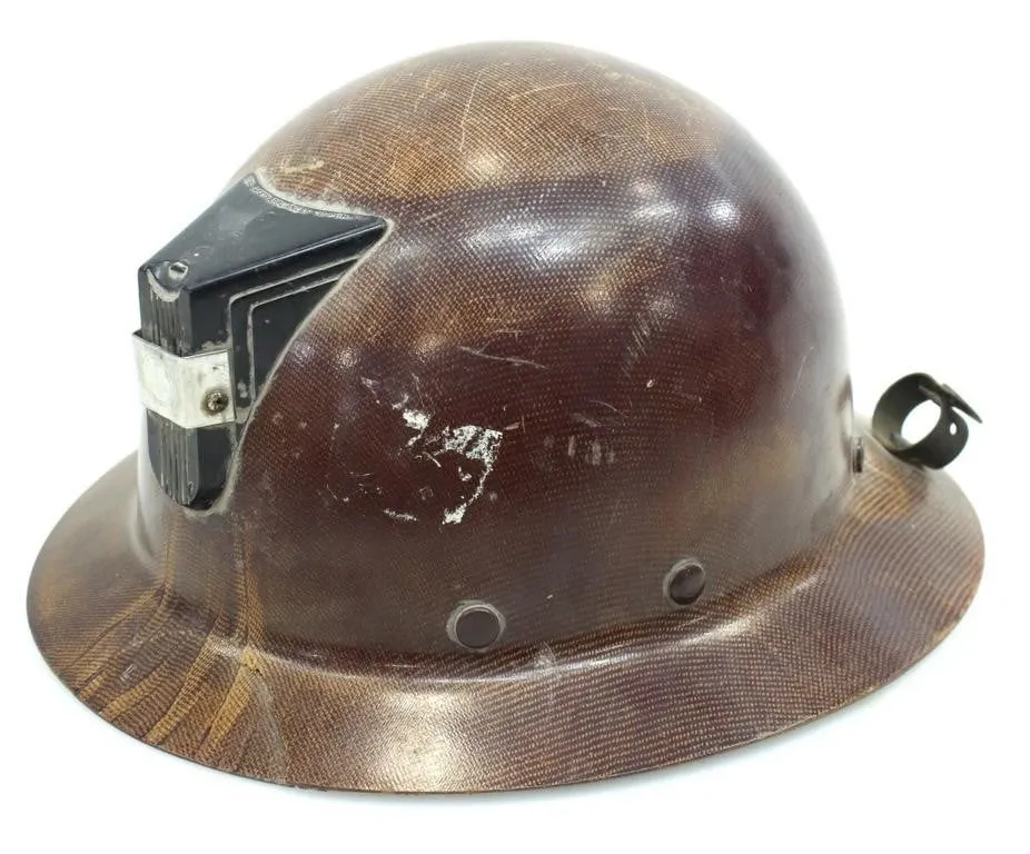 MSA MINER'S HELMET SKULLGARD PAT.1943