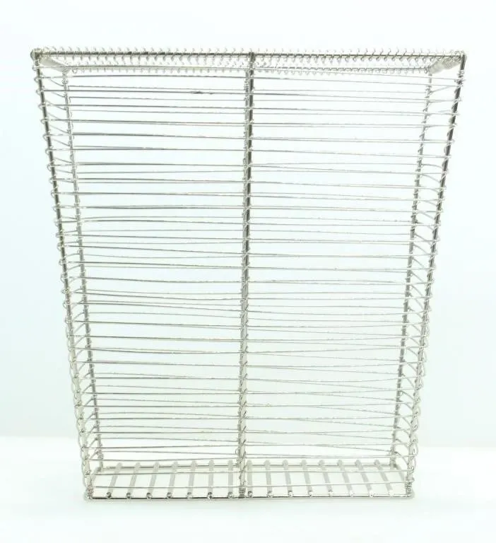 METAL WIRED DISPOSAL BIN BASKET
